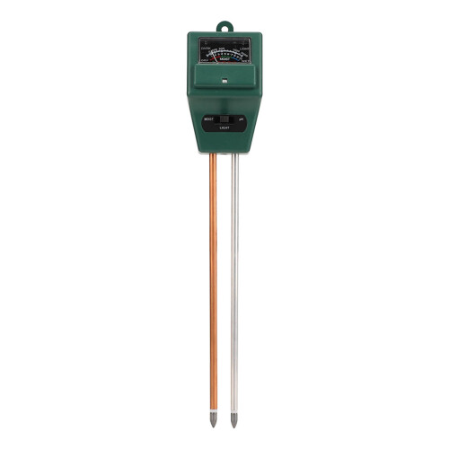 3-in-1-Boden-PH-Feuchtigkeits-Lichttester für Garten