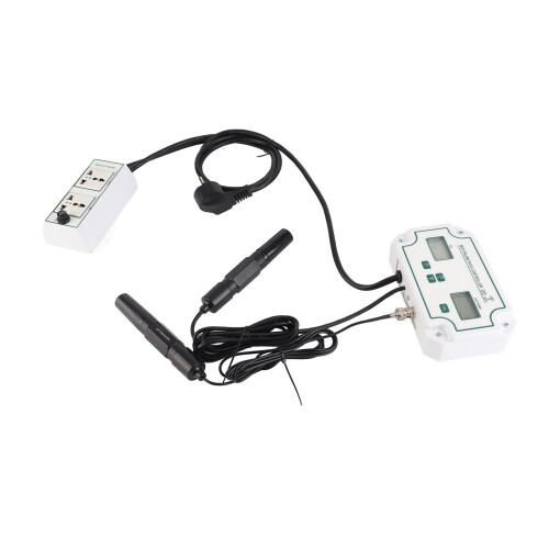 (US Plug 120V) PH EC TEMP 3-in-1 Wasserqualitätsmesser WIFI Alarm 1