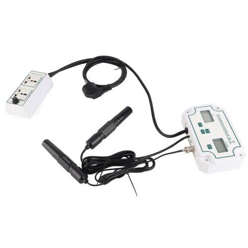 (EU Plug 230V) PH EC TEMP 3-in-1 Wasserqualitätsmesser WIFI Alarm 2
