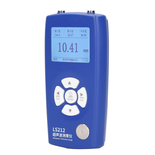 Ultrasonic Thickness Gauge Digital 0.001 Resolution 0.8-350mm 1