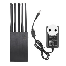 (US Plug) 10 Way Recording Blocker 1-15m Anti Voice Jammer for Conference Room