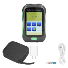(US Plug 100‑240V) OTDR 5-in-1 Touchscreen 3,5 Zoll Lichtleistungsmesser SLS VFL