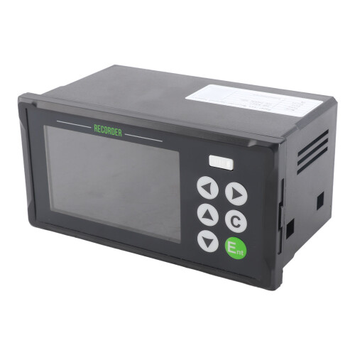 4-Zoll 4-Kanal Digital-Temperaturlogger 2 Alarme 2
