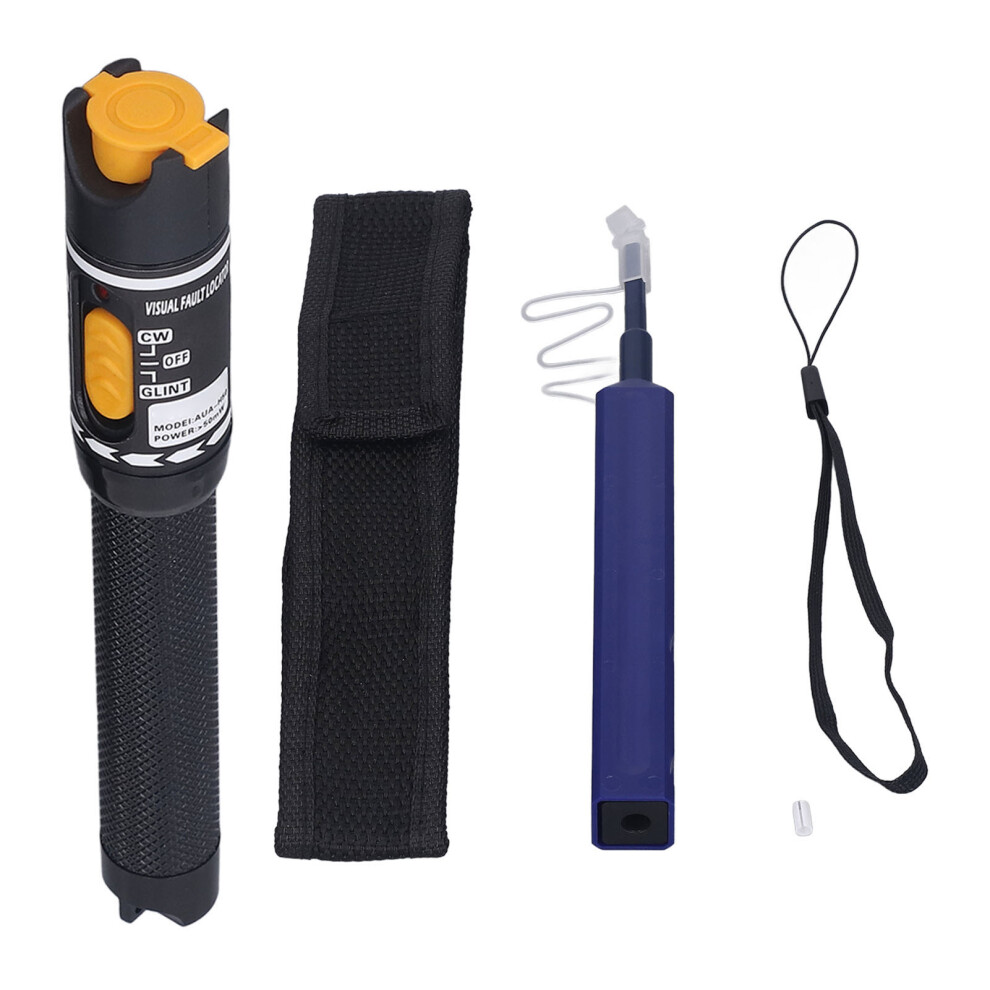 50Km 50Mw Fiber Optic Vfl Tester With Lc Cleaning Pen 323163344454