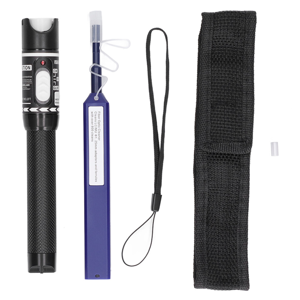 Visual Fault Locator 50Mw 50Km Aluminum Alloy Pen Type Lc Cleaning 323163344676