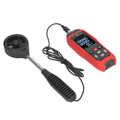 Digitaler Windgeschwindigkeitsmesser Luftstrom-Anemometer 1