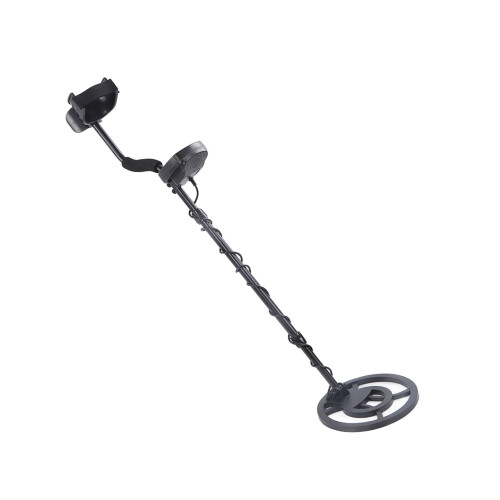 Handheld Metalldetektor Tragbar Untergrundspule Silber LCD 1