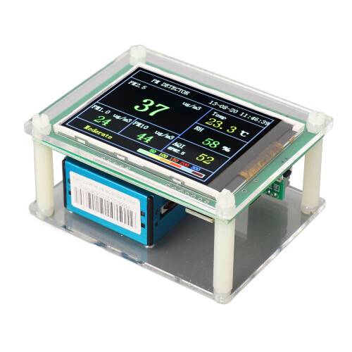 PM2.5 Luftqualitätsmonitor PM1.0 PM10 HCHO CO2 Temp 1