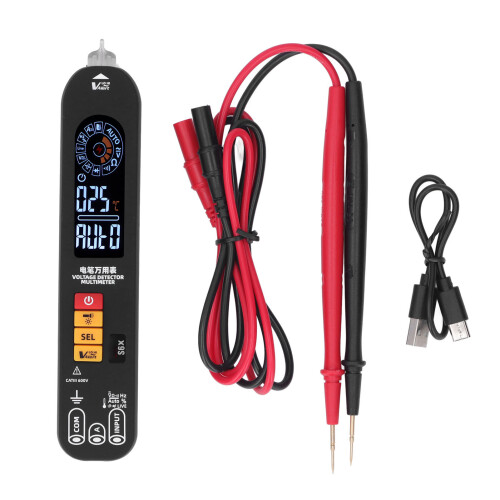 Digital-Multimeter-Stift LCD Spannung Kapazität Strom