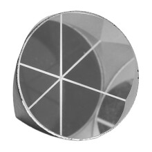 Eckkantprisma 12,7mm Glas Totalstation Zubehör