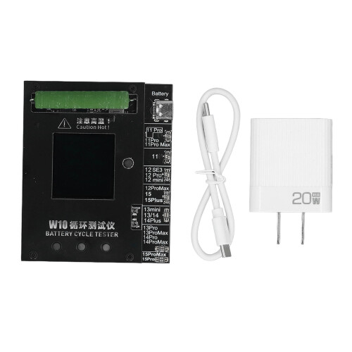 (US Plug) Batterie-Tester 20W, LED Digital