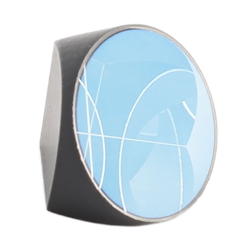 Corner Cube Prism Optical Glass 17.8mm Diameter for Total Station 2