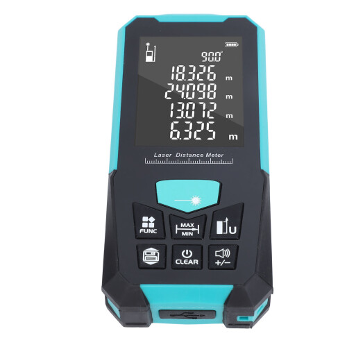 Digitaler Entfernungsmesser 0,05-120m 2,4" LCD hochgenau 1