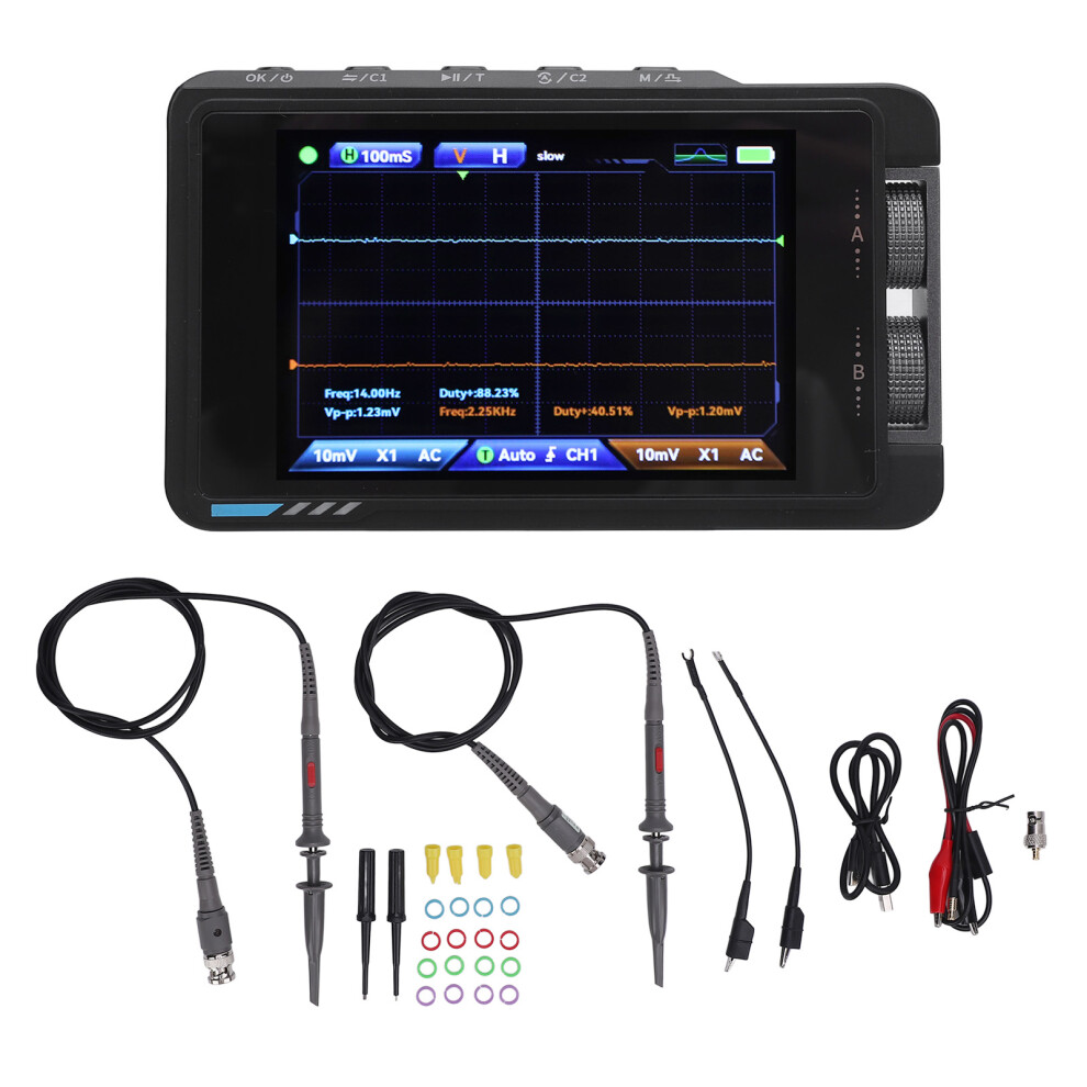 Digital Oscilloscope 2 In 1 50Mhz 250Msa/S 2 Channel P6100 Probes 610830972141
