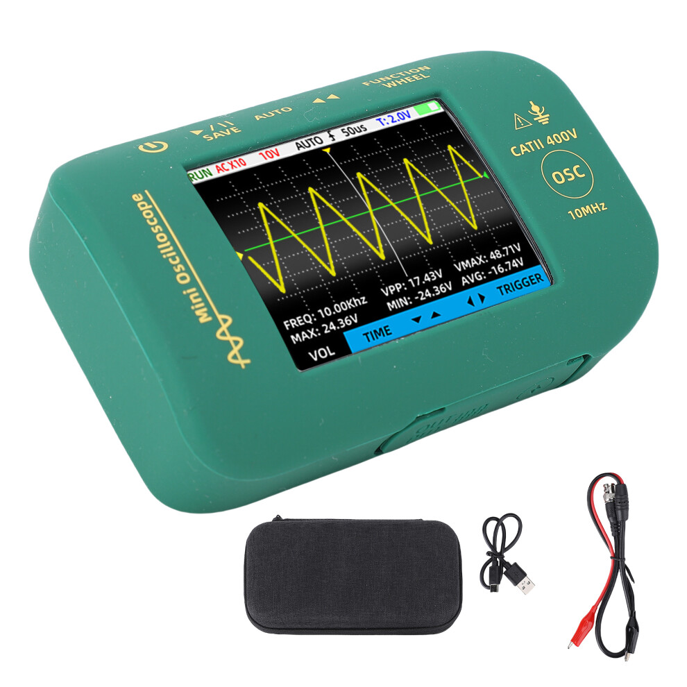 Handheld Digital Oscilloscope 2.8" Lcd 10Mhz 48Msa/S Portable 610830972356
