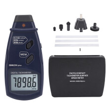 Digital-Tachometer Großes LCD 2-in-1 Handheld RPM-Meter Motor Lüfter