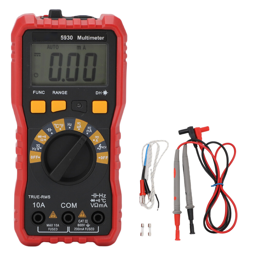 Digital Multimeter Voltage Capacitor Smart Tester 600V 10A 20Mî© 610830974329