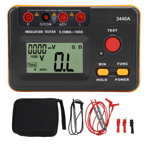 Isolationswiderstand-Tester 250V-1000V 40GΩ