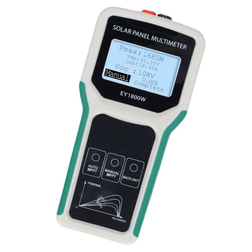 Solarpanel-Tester MPPT Multimeter PV 5-1800W 20-120V 2