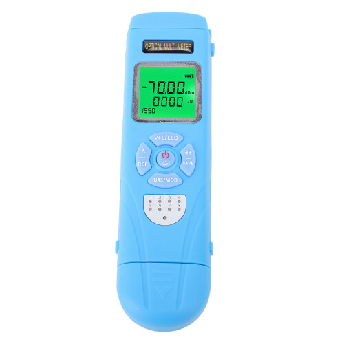 Faser-Optik-Tester -50~+26dBm 850-1650nm 30km VFL LED 1