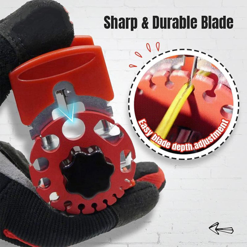 Universal Handheld Wire Stripper Cable Cutter Tool 2