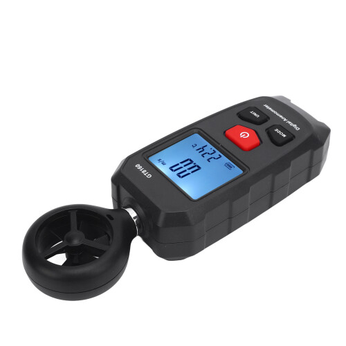 Digitaler Windgeschwindigkeitsmesser mit LCD-Display für Outdoor 2