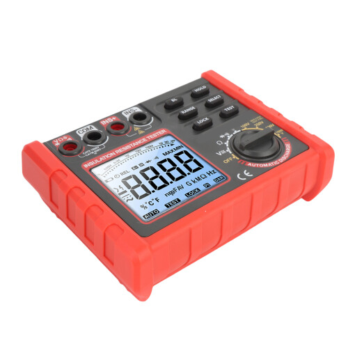 Digitaler Ohmmeter mit Silikonhülle und verstellbarer Halterung 1