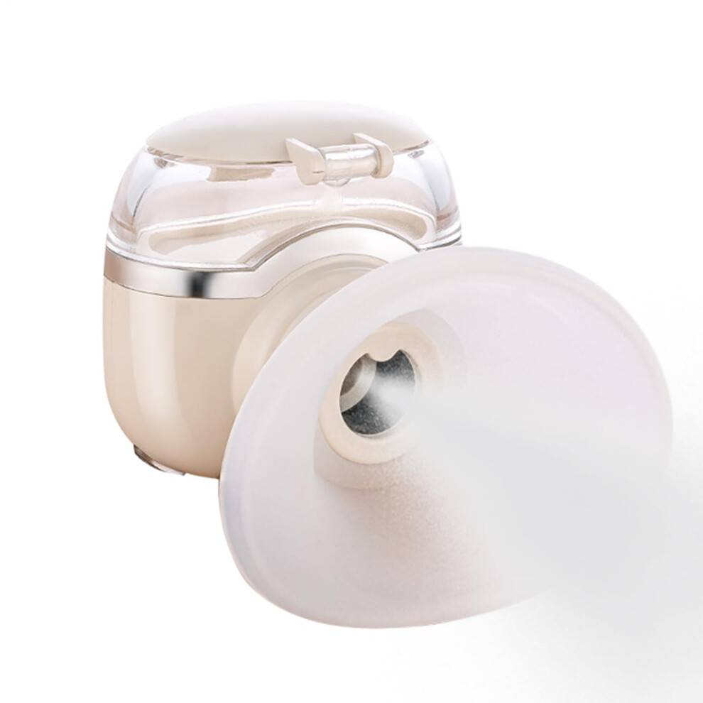 Eye Moisturizing Machines, Small Eye Steamer, Heated Mist Hydration, Rechargeable Lightweight Sprayer, White