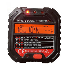 Socket Outlet Tester LCD Voltage Detector