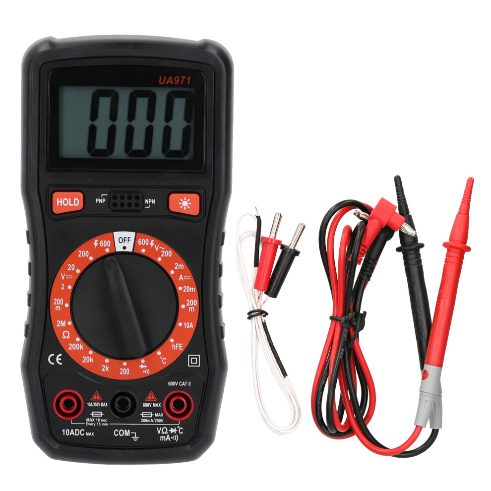 Ua971 Digital Multimeter Large Screen Lcd For Repair 610830904678