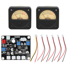 TS-DB45-Q 2x Leistungsverstärker DB-Meter mit Hintergrundbeleuchtung