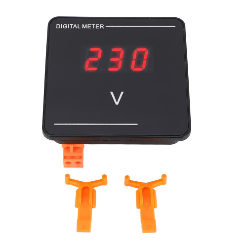 AC-Spannungsmesser Rot LED Digital Tester Industrieautomation