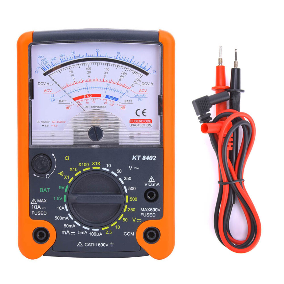 Kt8402 Handheld Mechanical Multimeter High Precision 610830928384