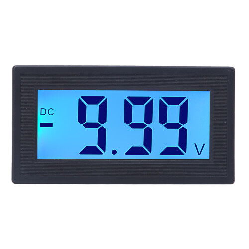 (DC 0-10V) YB5135DB DC Digitalvoltmeter LCD 0-2V AC100-240V