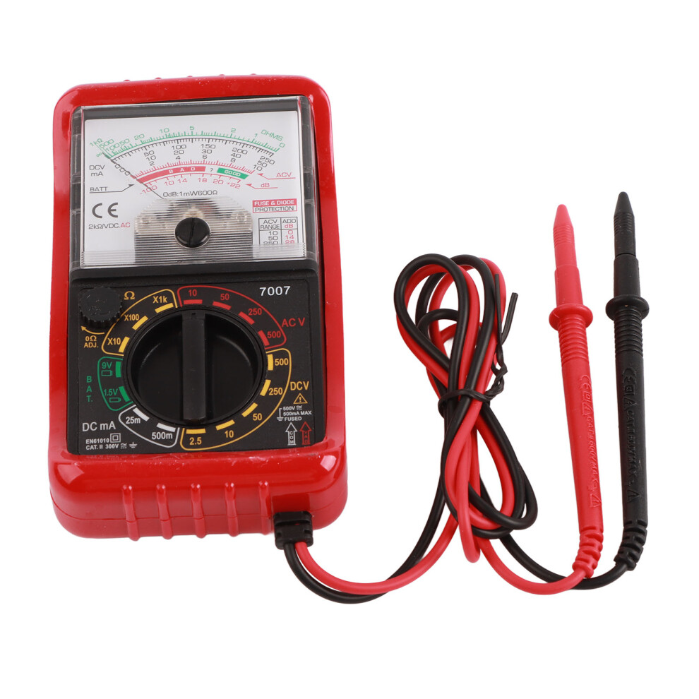 Kt7007 Mini Portable Handheld Multimeter Manual Range Analog 610830929053