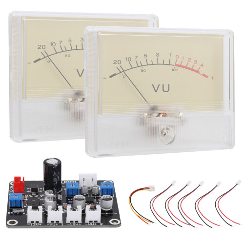 TS-DB90R 2x DB Meter Driver Board Audio VU Tester 2