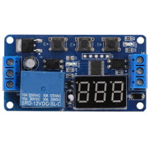 DC12V Time Delay Relay Module LED Digital Display Timer Switch