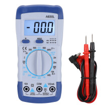(Blue White) Digitaler Handmultimeter AC/DC Spannung Strom