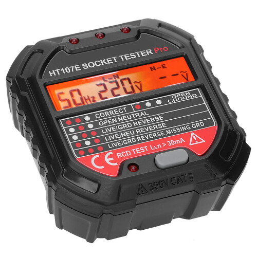 Socket Outlet Tester LCD Voltage Detector 2
