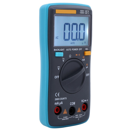 ZT-98 Handheld Digital Multimeter Auto Range AC DC 1