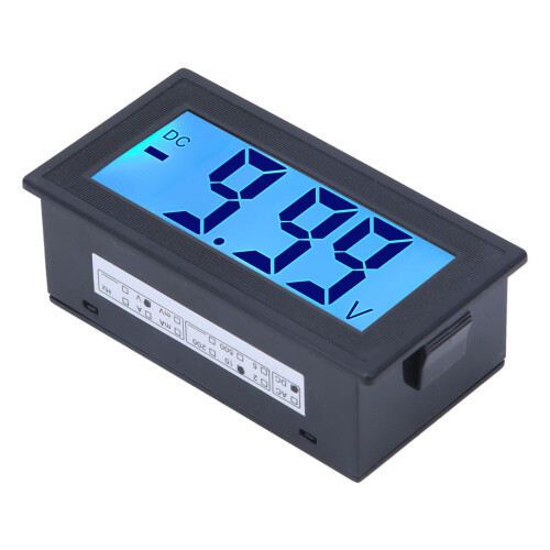 (DC 0-10V) YB5135DB DC Digitalvoltmeter LCD 0-2V AC100-240V 1
