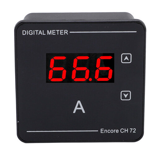 Digitaler Wechselstrom-Ammeter 1-120A, LED-Hintergrundbeleuchtung 1