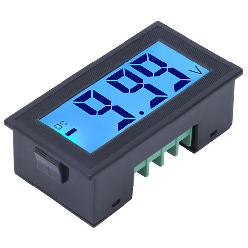 (DC 0-10V) YB5135DB DC Digitalvoltmeter LCD 0-2V AC100-240V 2