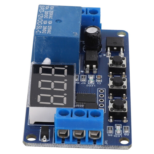 DC12V Time Delay Relay Module LED Digital Display Timer Switch 2