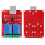 (USB Control Switch) 5V USB 2-Kanal-Relais-Modul mit Schalter 4