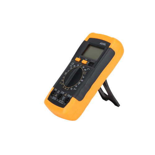 (Yellow Black) Digitaler Handmultimeter AC/DC Spannung Strom 2