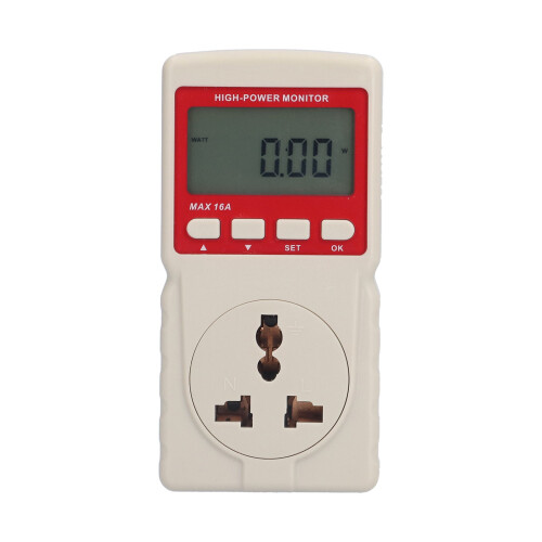 GM89 Energiemessgerät LCD Spannung Strom Frequenz 16A