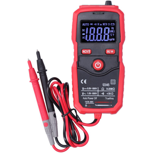 Digitalmultimeter UA9346 LCD Auto AC/DC