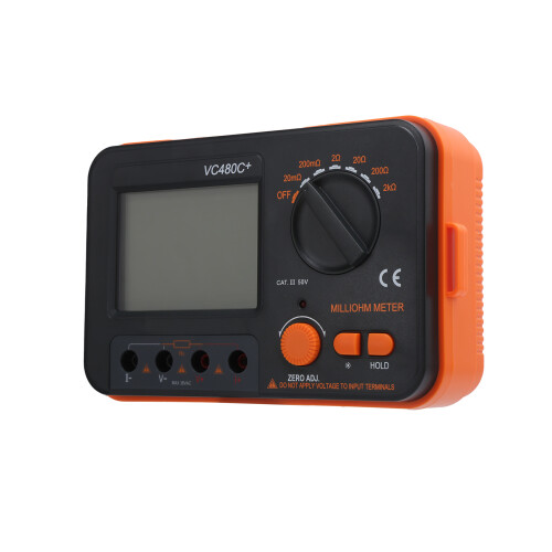 VC480C 0.01mΩ-2kΩ Digital-Milliohm-Meter (6 Stufen) 2