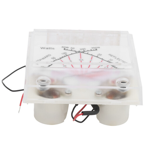 SWR Power Meter Double Needle 60/300W Transmitter Backlight